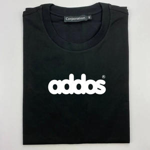 เสื้อยืดแขนสั้นสำหรับผู้ชายเสื้อยืดผ้าฝ้ายปรับขนาดได้โลโก้ Addos - Product Image 3