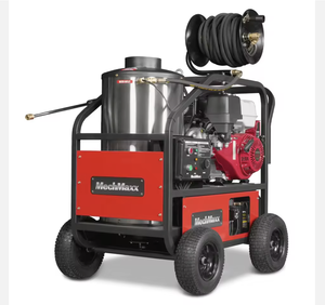 Nouvelle Qualité - Nettoyeur Haute Pression à Eau Chaude 4000 PSI 4 GPM avec Moteur à Démarrage Électrique et Enrouleur de Tuyau, HPW40H - Product Image 1