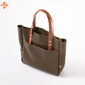 Bolsos de mano de alta calidad para mujer, bolso de hombro de piel auténtica para mujer, accesorios de moda para mujer al por mayor - Product Image 2