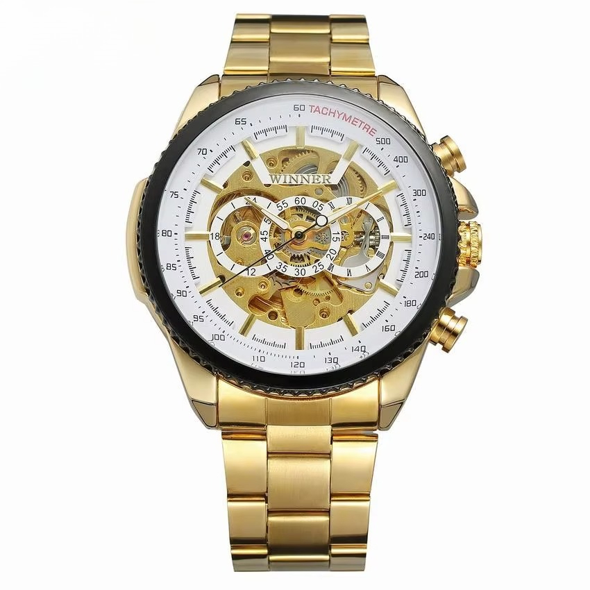 Gold White