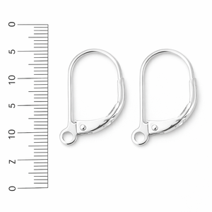 อุปกรณ์ทำเครื่องประดับเงินแท้ 925 แบบ Leverback สำหรับต่างหู - Product Image 3