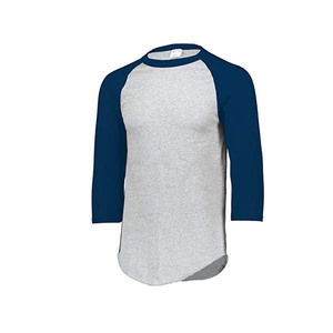 Camiseta de béisbol lisa de alta calidad para jóvenes reversible personalizada rendimiento - Product Image 1