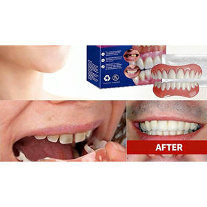 ชุดฟันปลอมซิลิโคนนุ่ม ซ่อมแซมรอยยิ้มทันที ให้ความสบายในการดูแลช่องปาก ผลิตจากเรซินและพลาสติก - Product Image 3