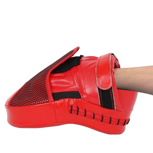 Almohadillas curvas para patear boxeo, guantes de enfoque de PU, protección transpirable para punzones precisos, entrenamiento de Muay Thai/Kickboxing - Product Image 2