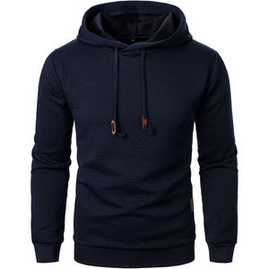 Sudadera con capucha texturizada para exteriores de alta calidad, jersey de manga larga, 100% algodón, poliéster, Sudadera con capucha para hombre con precio barato - Product Image 1