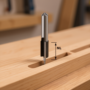 Fraise à rainurer Festool HW S8 à pointe en carbure - Product Image 3
