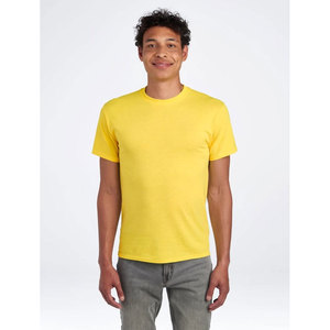 Camiseta de Algodón Rosa de Manga Corta con Cuello Redondo para Mujer, Jerzees 29M, Amarillo Neón, Camiseta de Algodón Lisa a Precio de Fábrica para Serigrafía - Product Image 1