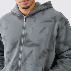 Chándal Personalizado para Hombre con Lavado Ácido, Fabricación OEM ODM, Estilo Urbano, Corte Holgado, Dos Piezas, Chándales con Lavado Ácido Personalizados para Hombre - Product Image 3