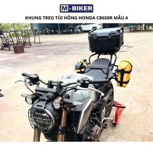 Support de sacoche latérale 4 côtés pour modèle CB650 - Matériaux durables en TPU et aluminium SKU PK.HO.65.0029 - Product Image 2