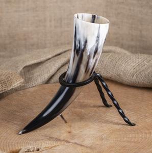 เขาสัตว์วัวแท้ 100% ขัดเงา ทำมือ สำหรับดื่มไวน์ ปลอดภัยต่ออาหาร เป็นมิตรกับสิ่งแวดล้อม ผลิตโดย Animal & Angel India - Product Image 6