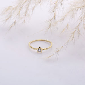 Star Design Cz Pierre Mince Cluster Boucles D'oreilles En Gros 925 En Argent Sterling Turc Bijoux Faits À La Main - Product Image 4