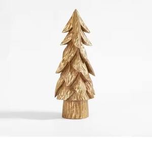 Ensemble de 2 décorations de Noël en fer, couleur noire, grande taille, ornements d'arbre de Noël pour la décoration de fête et de table - Product Image 4