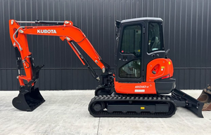 Minicargadora Kubota KX040-4 Usada, de 3.8 Toneladas, con Motor Perkins, Caja de Cambios, Bomba Hidráulica, Rodamientos y Motor - Product Image 2