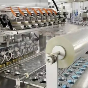 Machine électrique automatique pour sceller pour gobelets en papier plastique boissons liquides visqueux huile y compris pompe moteur engrenage PLC - Product Image 1