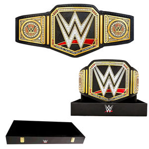 Cinturón de Campeonato Mundial de Lucha Libre de Peso Pesado de la WWF, Hecho con Cuero de Alta Calidad, Grosor Personalizado, Color y Logotipo Personalizados - Product Image 1