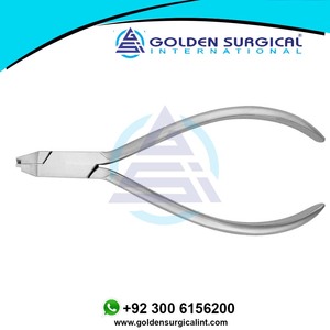 Odontología Endodoncia Dentadura Gancho Alicates de prensado Manual de acero inoxidable | Instrumentos de laboratorio dental Juego al por mayor quirúrgico - Product Image 2