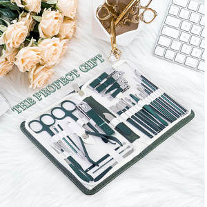 Ensemble de manucure et de pédicure en acier inoxydable de haute qualité Kit d'outils de coupe-ongles de voyage et de toilettage - Product Image 2