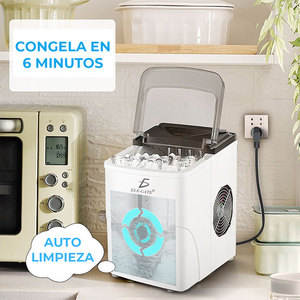 Macchina Portatile per Cubetti di Ghiaccio 220V con Raffreddamento ad Aria, Facile da Usare, Compressore, Capacità di Stoccaggio fino a 1000KG - Product Image 2