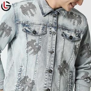 Vestes en jean pour hommes, fabricant pakistanais, vestes en jean pour hommes avec matériel durable et service OEM - Product Image 6