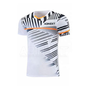 เสื้อเจอร์ซีย์เล่นวอลเลย์บอลสำหรับผู้ใหญ่เสื้อใส่ฝึกซ้อมสีพื้นดีไซน์ล่าสุดจากโรงงาน - Product Image 4