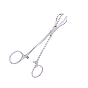 Pinzas Quirúrgicas Profesionales de Acero Inoxidable para Sujetar Esponjas LANE para Ginecología con Certificación CE, OEM Personalizado por SurgiRight - Product Image 1