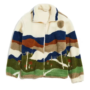 Nouvelle arrivée de veste polaire chaude pour l'hiver Veste polaire entièrement personnalisée de conception OEM - Product Image 5