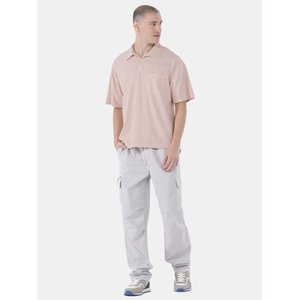 Novedad de verano, polos de manga corta para hombre, ropa de trabajo de Color sólido, Camiseta de algodón, jersey de solapa informal, ropa, Tops, azul y blanco - Product Image 2