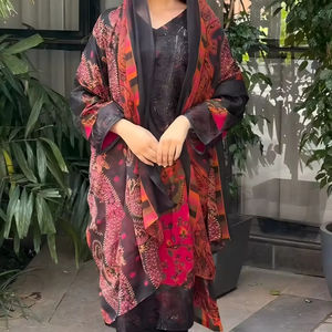 <b>Indian</b> Pakistani Designer Exclusive Latest <b>Fabric</b> Salwar Kameez Trendy Ethnic Party Wear Bridal Wear Highly Demanding Product - Product Image 2