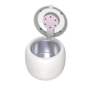 Máquina limpiadora de retenedores UV ultrasónica recargable portátil modos de limpieza profunda para alineadores de guardia nocturna FCC CE RoHS hogar - Product Image 3