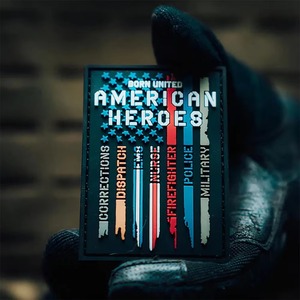 Bán buôn tùy chỉnh con chó K9 PVC cao su cho 3D vá với biểu tượng cá nhân tim/hoa hình dạng không thấm nước & SEW-On - Product Image 5