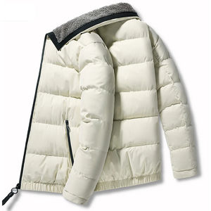 Chaqueta de Lona con Capucha Transpirable para Hombre, para Invierno, con Opción de Logotipo Personalizado, Cuello Alto, Secado Rápido y Función de Calefacción - Product Image 5