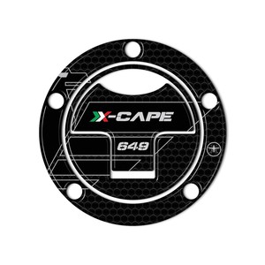 Autocollant de protection de bouchon de carburant 3D, accessoires de moto compatibles Moto Morini X-CAPE 2022 - Product Image 2