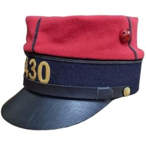 Gorro militar estilo kepi francés, gorra de uniforme clásica, diseño tradicional - Product Image 2