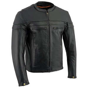 Top profesional moto hombre Chaquetas Chaqueta impermeable para hombre hecho en Pakistán cuero genuino motocicleta chaquetas de hombre - Product Image 1