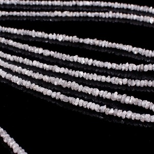 Perlas de Diamante Blanco Sin Cortar, Perlas de Diamante Blanco Natural en Bruto, Perlas de Diamante en Bruto, Perlas de Diamante en Bruto de 2-3 mm - Product Image 3
