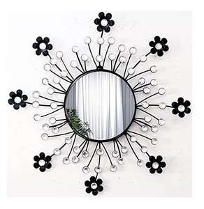 Miroir mural unique de Style tendance pour la maison salon hôtel couloir utilisation décorative miroir mural en métal suspendu - Product Image 1