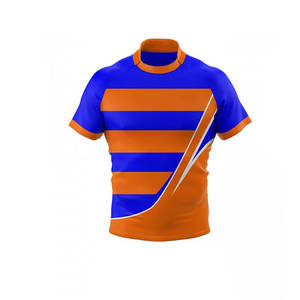 Maillots de rugby respirants sur mesure, grande taille, dernier design, vêtements de sport personnalisés, polyester, impression par transfert thermique personnalisée pour adultes - Product Image 5