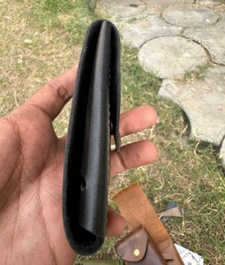 Handmade Vintage Style Genuine Cowhide <b>Leather</b> <b>Wallet</b> Slim <b>Bifold</b> Card Holder Open Closure Short Anti-Theft Feature Crazzy Horse - Product Image 2