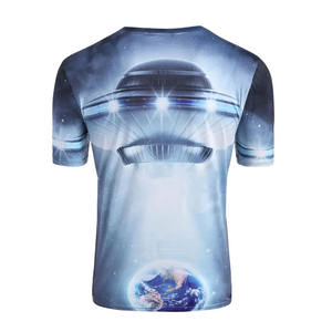 เสื้อยืดแขนสั้นใส่ได้ทั้งชายและหญิงเสื้อยืดผ้าถักโพลีเอสเตอร์ออกแบบได้ตามต้องการคุณภาพของแบรนด์ - Product Image 3