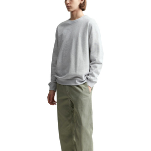 Sweat à capuche OEM extérieur hiver lourd 240g col rond brodé découpé Logo personnalisé sweats à capuche pour hommes - Product Image 5