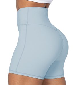 Sialkot Made pantalones cortos deportivos para mujer 100% algodón transpirable Activewear Skinny Fit cintura elástica bolsillos laterales arco/botón de secado rápido - Product Image 2