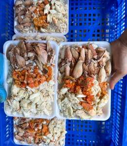 PURA CARNE DE CANGREJO PELADA PESCA SALVAJE ETIQUETA LIMPIA FUENTE DE PROTEÍNA DE MARISCOS PREMIUM PARA COCINAR SALUDABLE - Product Image 3