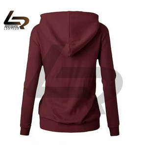 2025 OEM Custom Turtleneck Hooded <b>Zip</b>-<b>up</b> <b>Hoodies</b> for Women Best Quality 3D Embroidery for Winter - Product Image 2