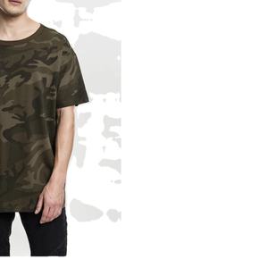 Camiseta Personalizada para Hombre en Color a Elección |   Camiseta de Seda/Algodón con Estampado Sólido |   Camiseta de Trabajo de Corte Regular con Cuello Redondo y Secado Rápido de Manga Corta | - Product Image 4