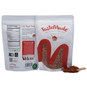 Flocons de piment rouge écrasé TasteMade 75g sans additifs ni saveur artificielle de qualité pure - Product Image 2