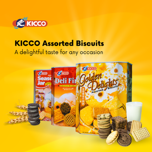 [Exportación] Malasia Venta al por mayor Premium Tin Biscuit Kicco Surtido de galletas de estaño con sabores surtidos - Product Image 4
