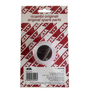 Ilsa <b>Coffee</b> Maker Gasket And <b>Filter</b> Set 2 Pcs For 2 Cups Momentum Line Replacement Part - Product Image 2