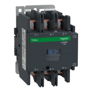 Contattore SCHNEIDER ELECTRIC LC1D956M7 TeSys D 3P(3 NO) AC-3 <= 440 V 95 A 220 V AC 50/60 Hz con Bobina - Product Image 1