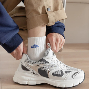 Luxury <b>Combed</b> Cotton Ankle Socks Men Women | Durable Stretch Breathable Eco-Friendly Quick Dry Yoga Daily Wear Digital Socks - Product Image 3