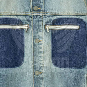 Vente en gros Logo personnalisé Veste en jean pour hommes en coton Veste d'hiver en jean respirante pour extérieur - Product Image 6